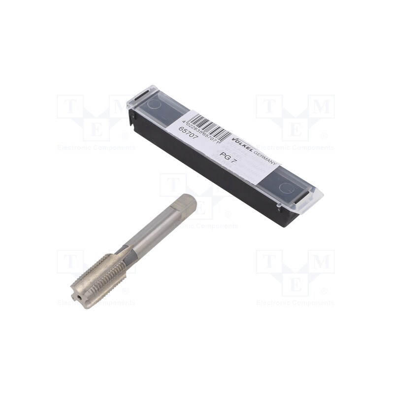 1 pcs x Vu00d6LKEL - 65707 - Tap, high speed steel grounded HSS-G, PG7, 70mm, 7mm
