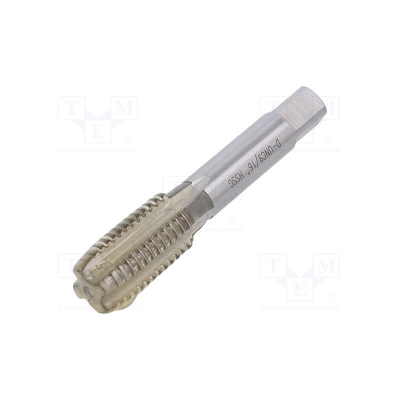 1 pcs x Vu00d6LKEL - 63324 - Tap, high speed steel grounded HSS-G, UNC 9/16-12, 80mm, 8mm