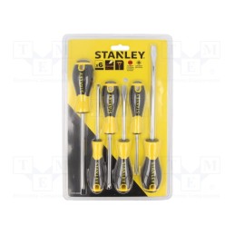 1 set x STANLEY - STHT0-60209 - Kit: screwdrivers, Phillips,slot, Essential, blister, 6pcs.