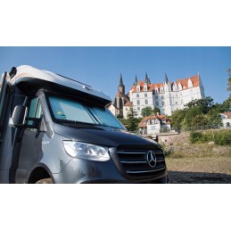 Roller blinds, front draw, VW Crafter 04 2017