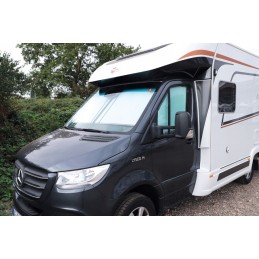 Roller blinds, front draw, VW Crafter 04 2017