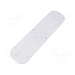 1 pcs x HT HI TECH POLYMERS - RIT-50-TPE - Multigate grommet, elastomer thermoplastic TPE, light grey