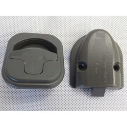 Furniture lock for a camper trailer, gray turismus