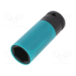 1 pcs x BETA - 720LC/22 - Socket, 6-angles,socket spanner,impact, HEX 22mm, 1/2', 85mm