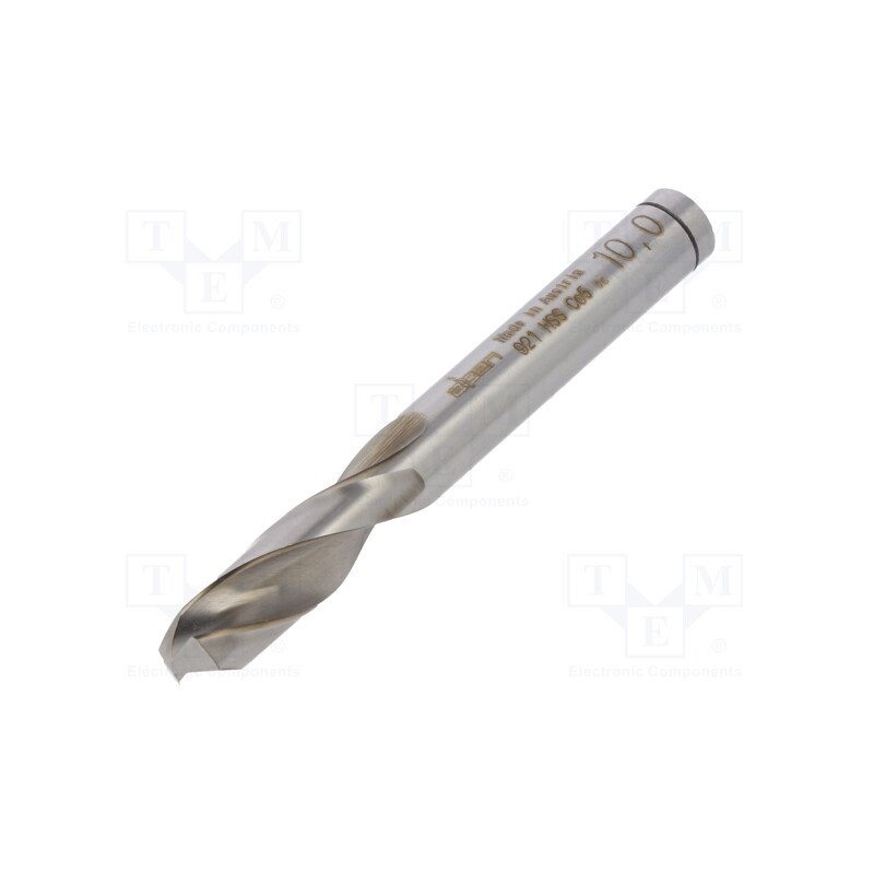1 pcs x ALPEN-MAYKESTAG - 92101000100 - Drill bit, for metal, Ø: 10mm, L: 89mm, Working part len: 43mm