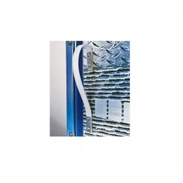 Handle holder for sliding tarpaulin, 2 x plates