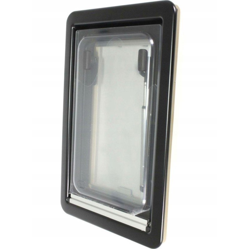 Hinged window with Seitz S4 roller blind 300x500mm