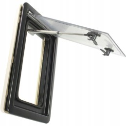 Hinged window with Seitz S4 roller blind 300x500mm