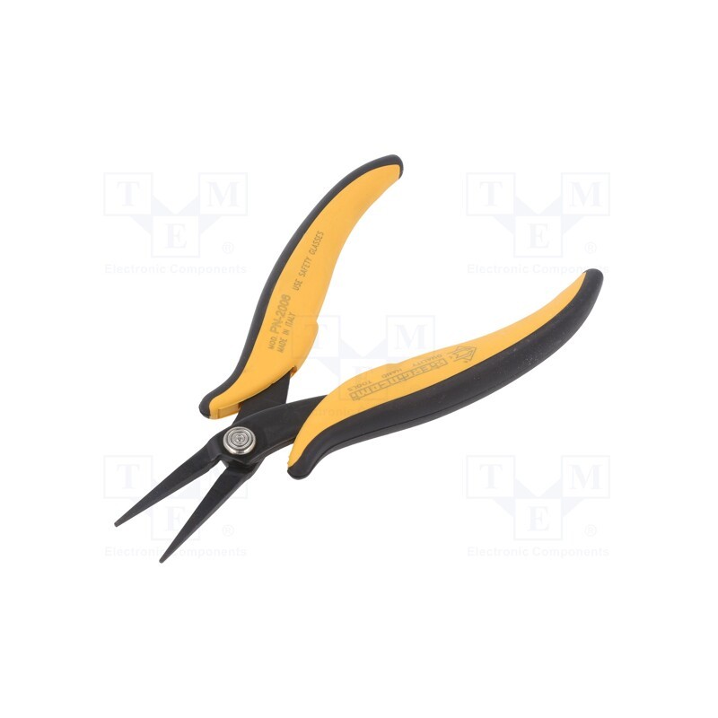 1 pcs x PIERGIACOMI - PN 2006 - Pliers, smooth gripping surfaces,flat,elongated, 160mm