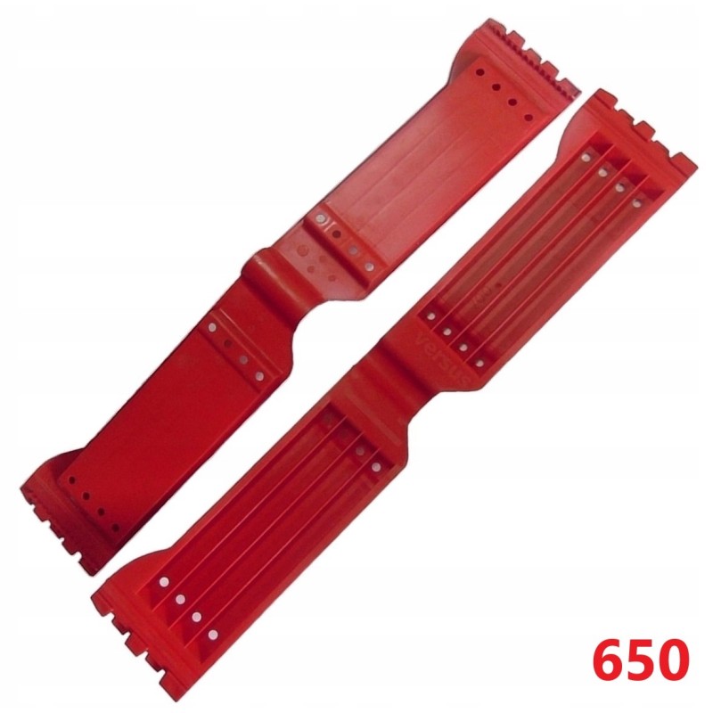 Corrugation plate, sliding roof connector versus 650 plastic joint