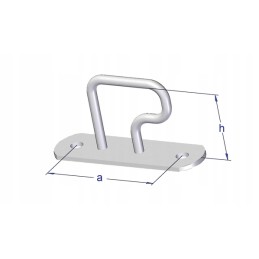 French shipboard handle h 30 10 pcs