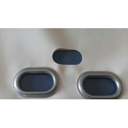 Manual crimping machine for tarpaulin eyelets and curtain grommets