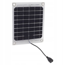 Solar panel USB 10 output in transparent