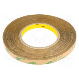 1 rol x 3M - 3M 468 MP - Tape: fixing, W: 12mm, L: 55m, Thk: 0.13mm, acrylic, transparent, 10GΩ
