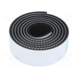 1 rol x 3M - 3M SJ 3540 RZEP DUAL LOCK 25MM 1M - Tape: hook and loop, W: 25mm, L: 1m, Thk: 5800um, rubber, black