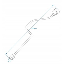 Caravan support wrench 19mm