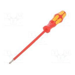 1 pcs x WERA - 5006116001 - Screwdriver, insulated, slot, 4,0x0,8mm, Blade length: 150mm