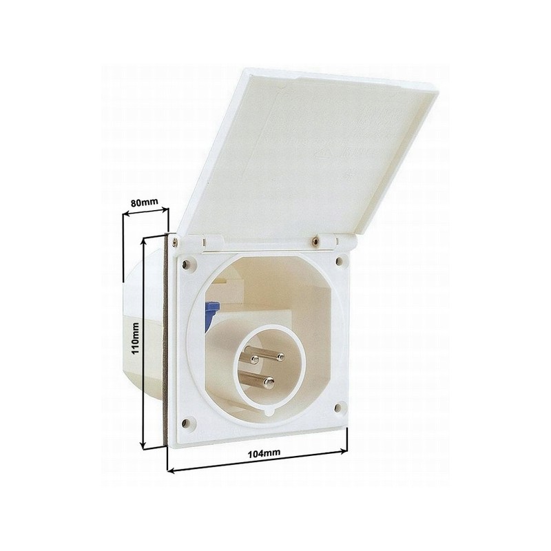 230v camping power socket