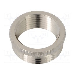 1 pcs x HUMMEL - 1.071.1107.01 - Reduction of threads for glands, Int.thread: PG7, brass, nickel