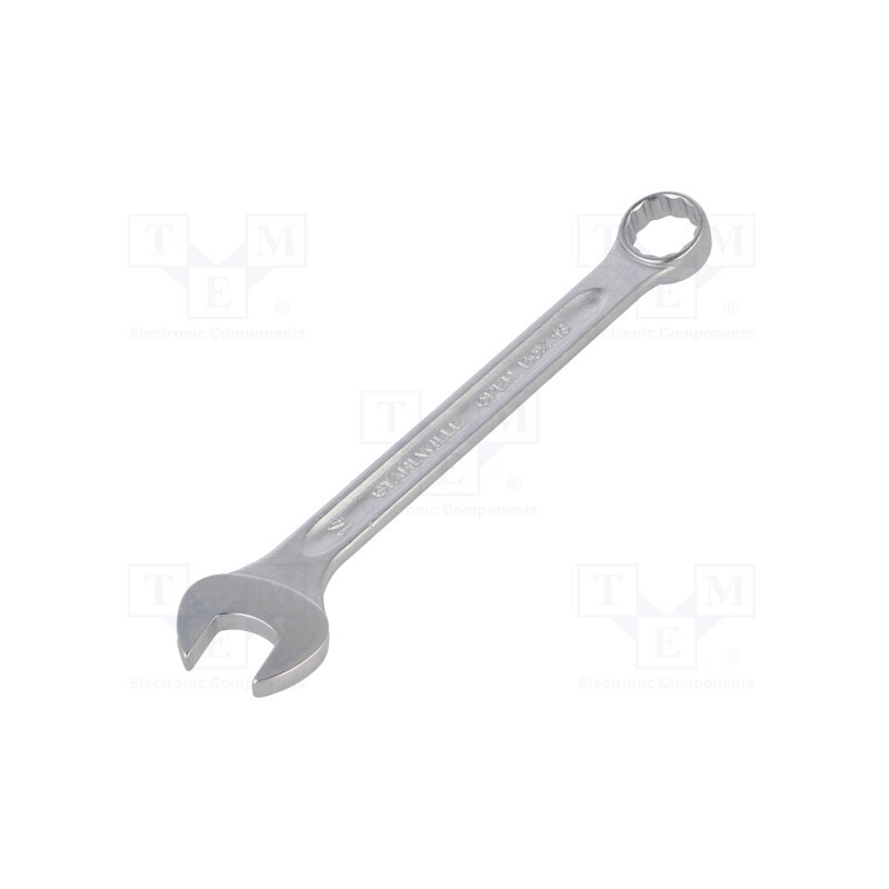 1 pcs x STAHLWILLE - 40081414 - Wrench, combination spanner, 14mm, chromium plated steel