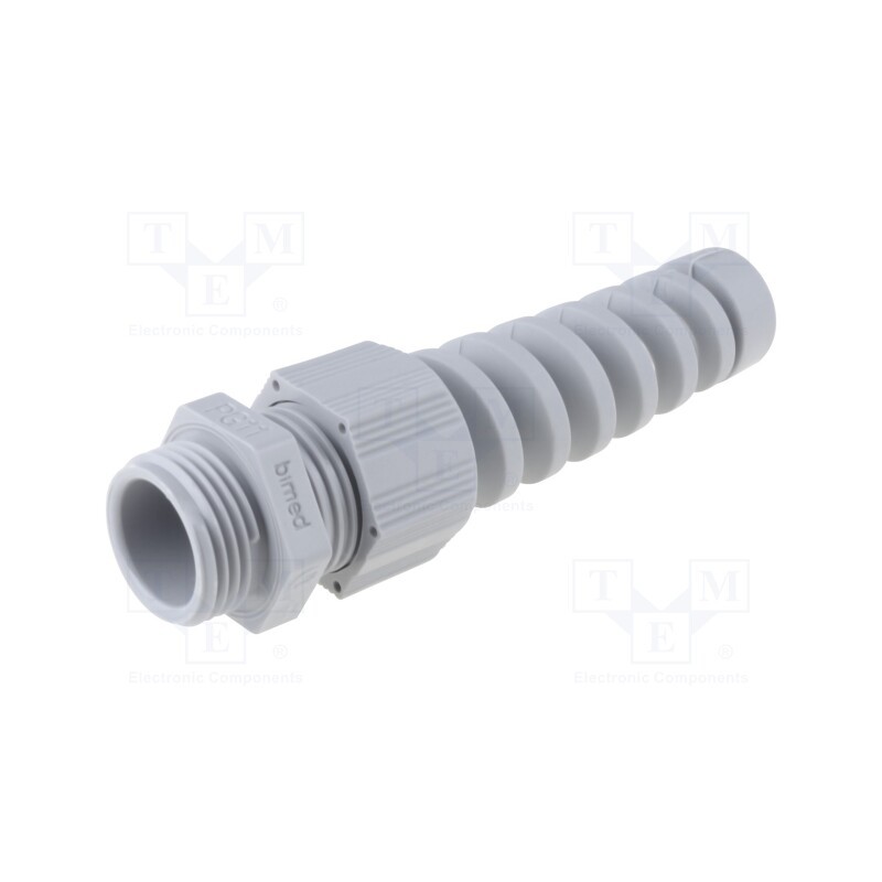 1 pcs x HELUKABEL - HT-K PG7RAL7001 - Cable gland, with strain relief, PG7, 1.5, IP68, polyamide