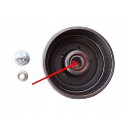 Original bearing for the Knott Al Ko axle 34x64x37