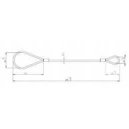 Hitch brake with pull cord for light trailers 750