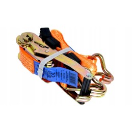 3 three-point transport belts for tow truck trailers