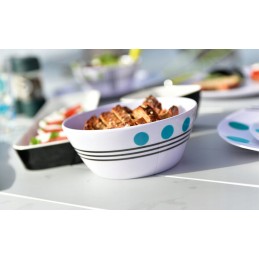 Mala Berger Dots dessert salad bowl, 14 cm