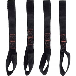 Transport straps securing a set of 4x 30cm motorcycles