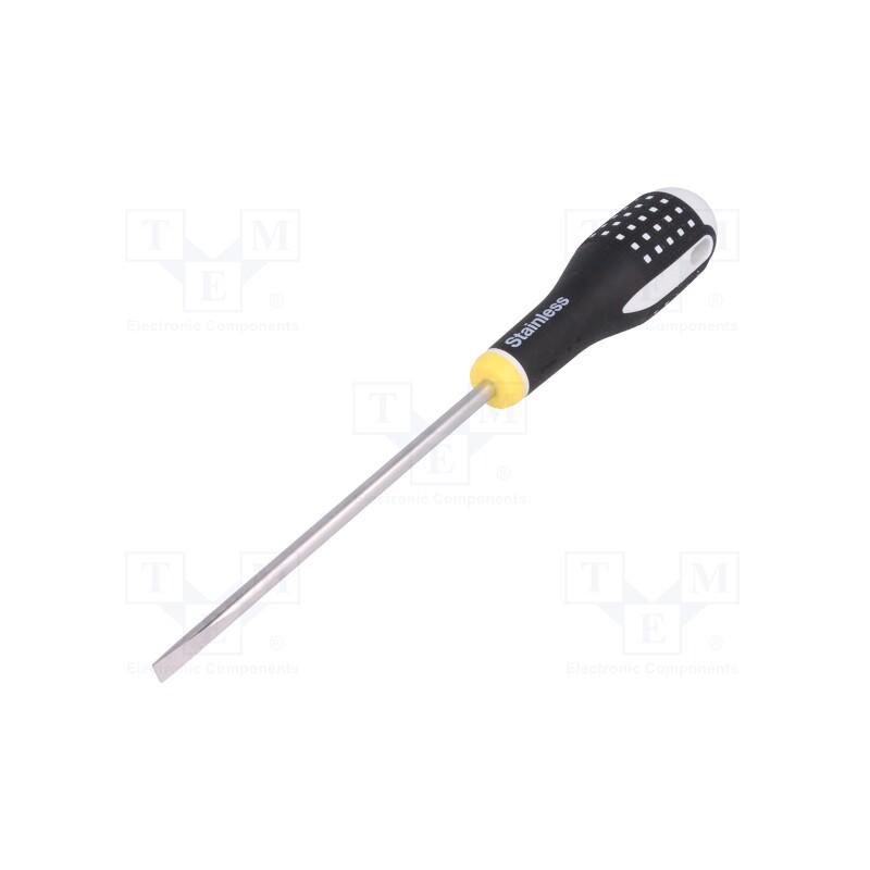 1 pcs x BAHCO - BE-8252I - Screwdriver, slot, 6,5x1,2mm, Blade length: 150mm