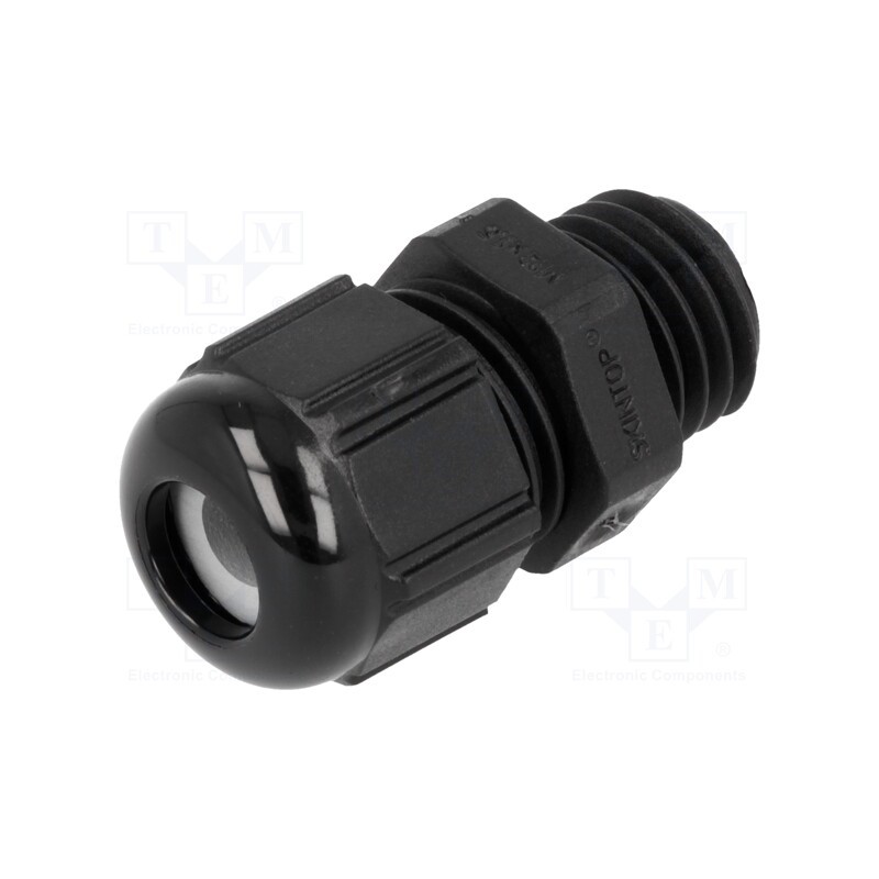 1 pcs x LAPP - 53111300 - Cable gland, M12, 1.5, IP68,IP69K, polyamide, black, SKINTOP®