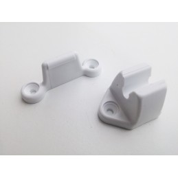 Door lock, latch, catch, stopper, mounting, black