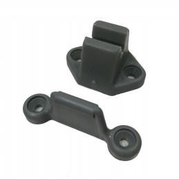 Door lock, latch, catch, stopper, mounting, black