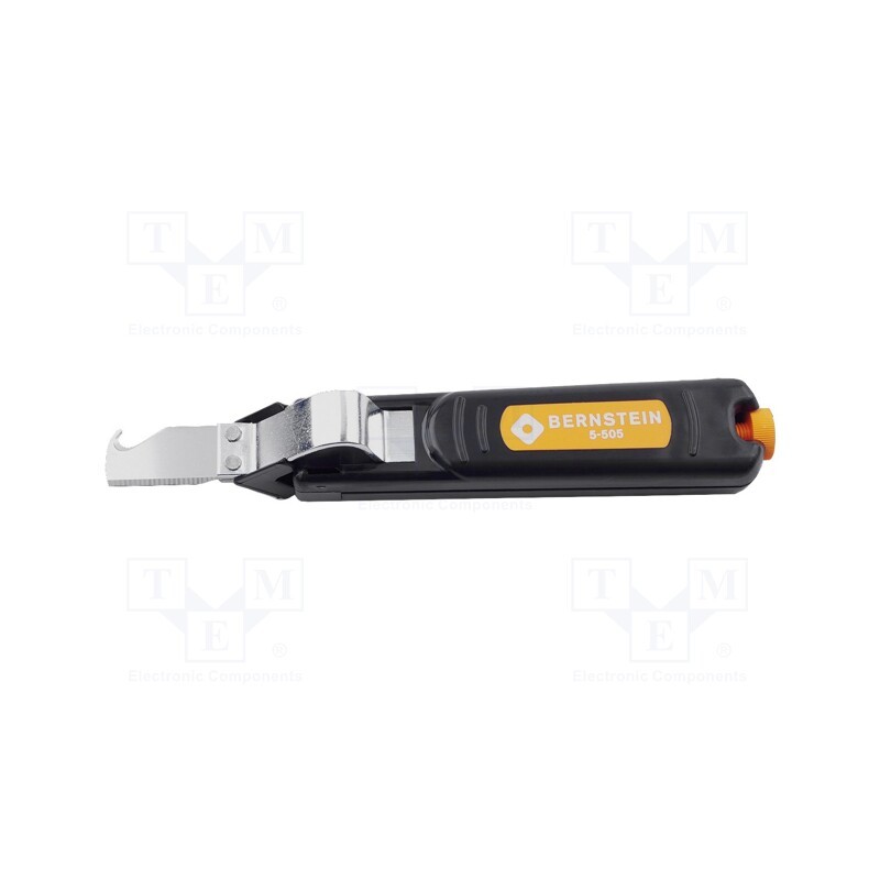 1 pcs x BERNSTEIN - 5-505 - Stripping tool, Øcable: 4÷28mm, Wire: round, Tool length: 185mm