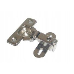 Metal furniture hinge for camper trailers