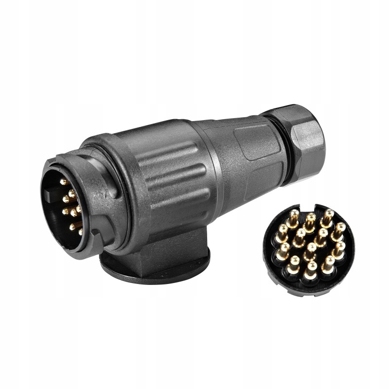 Plastic trailer plug 13 pin 12 24v