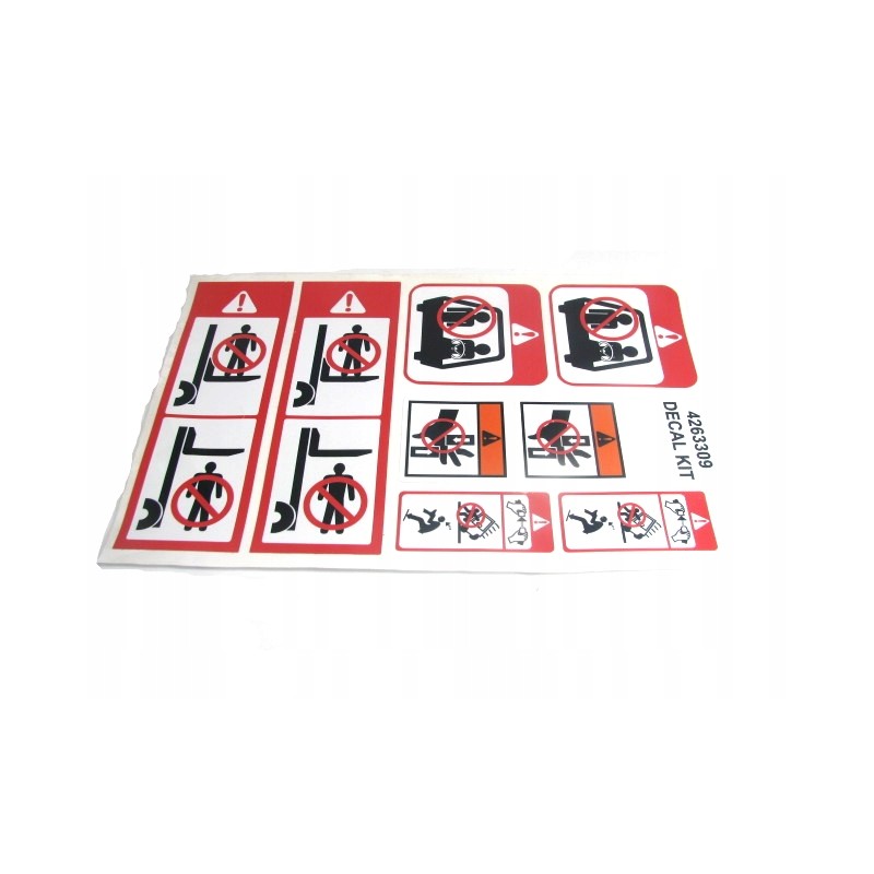 Warning stickers set of pictograms 2286273