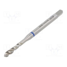 1 pcs x Vu00d6LKEL - 36430 - Tap, high speed steel cobalt HSS-E, M4, 0.7, 63mm, 3,4mm, ISO2/6H