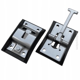 Stainless steel door catch lock holder