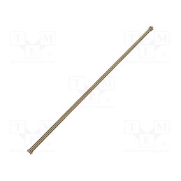 1 pcs x MESTO - 3660 - Extension cord, telescopic garden shower, 500mm, brass
