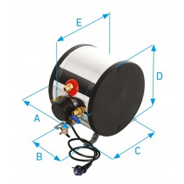 Boiler 12 l water heater with 1200 W exchanger