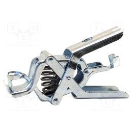 1 pcs x MUELLER ELECTRIC - BU-21AEZ - Crocodile clip, 50A, Grip capac: max.27mm, Overall len: 114mm