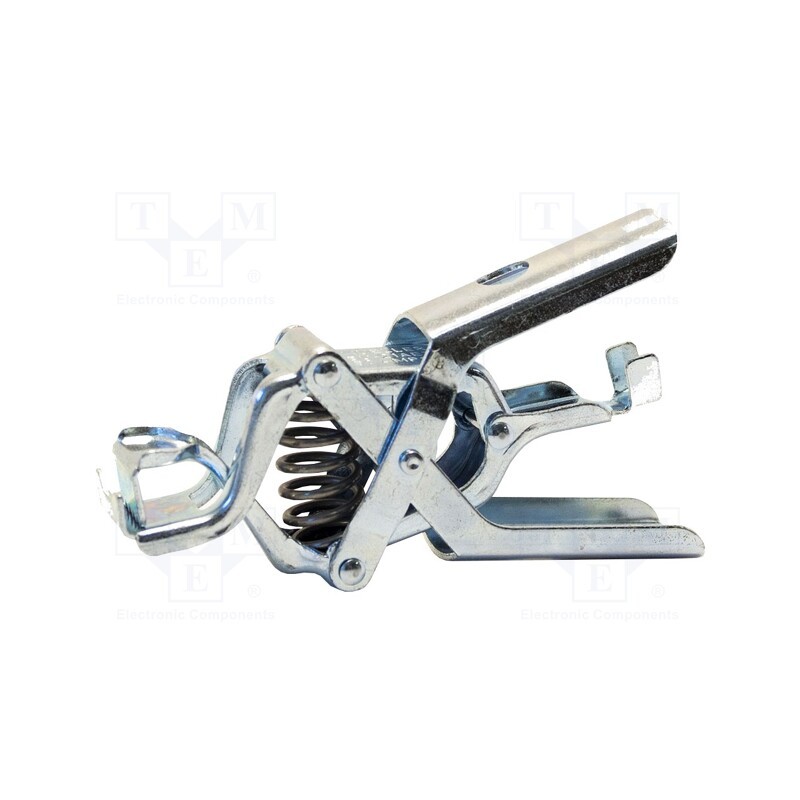 1 pcs x MUELLER ELECTRIC - BU-21AEZ - Crocodile clip, 50A, Grip capac: max.27mm, Overall len: 114mm