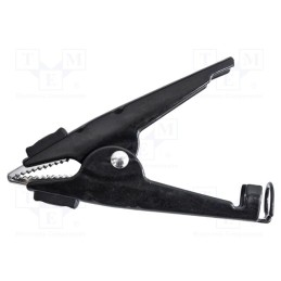 1 pcs x MUELLER ELECTRIC - BU-116K-0 - Kelvin crocodile clip, 100A, Grip capac: max.51mm, black