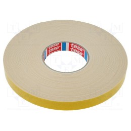 1 rol x TESA - 04957-00008-00 - Tape: fixing, W: 19mm, L: 25m, Thk: 1100um, double-sided, acrylic