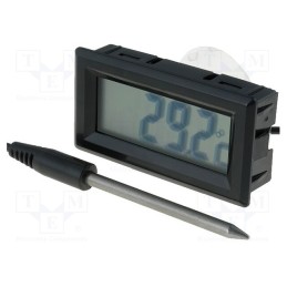 1 pcs x AXIOMET - MOD-TEMP102C - Meter: temperature, digital,mounting, on panel, LCD, -50÷150°C