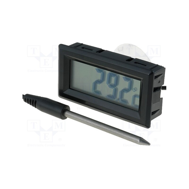 1 pcs x AXIOMET - MOD-TEMP102C - Meter: temperature, digital,mounting, on panel, LCD, -50÷150°C