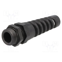 1 pcs x HUMMEL - 1.293.1101.14 - Cable gland, with strain relief, PG11, IP68, polyamide, black