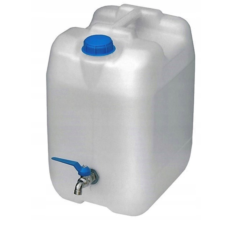 20l water container with a metal tap